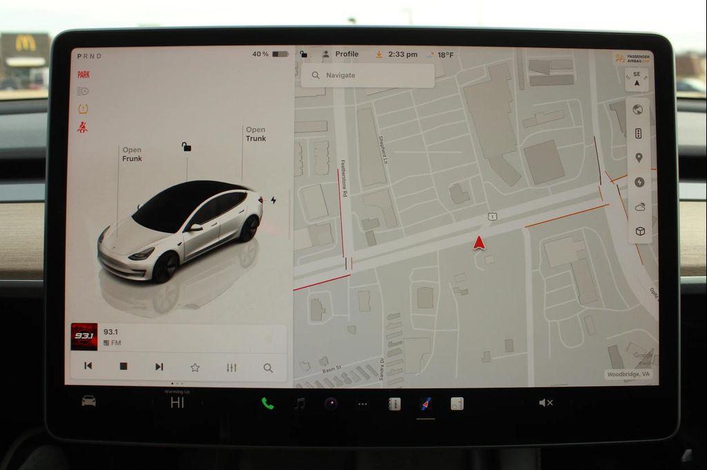 used 2023 Tesla Model 3 car, priced at $20,997