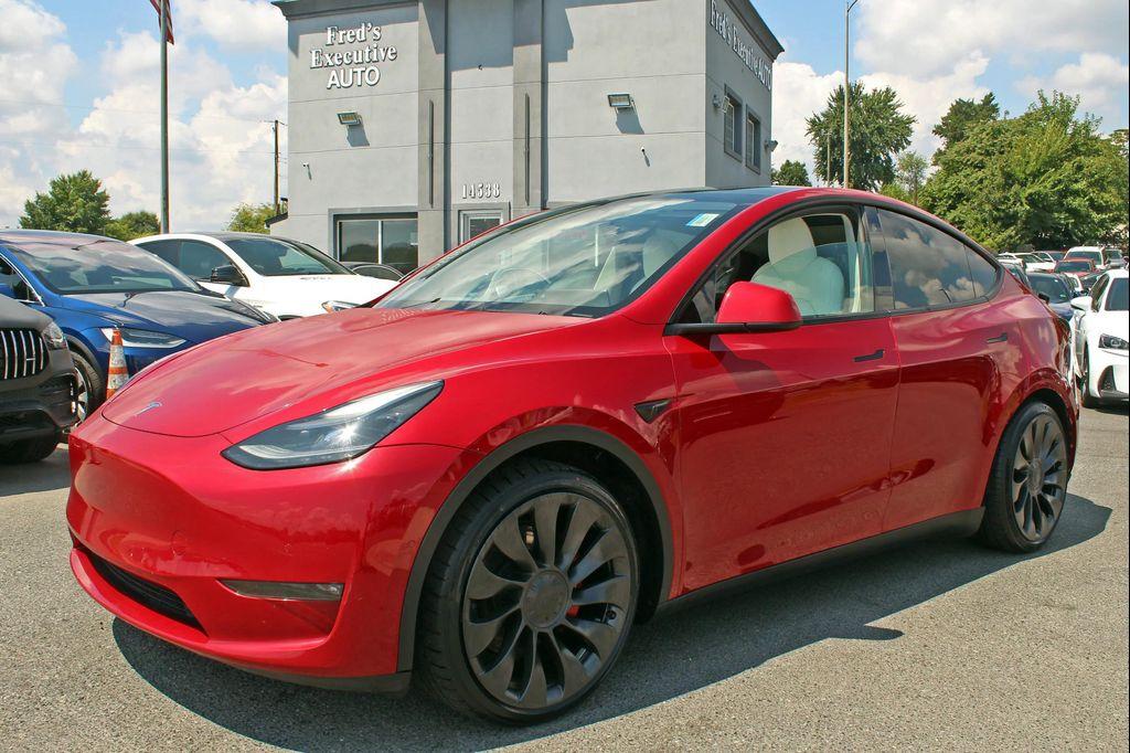 used 2022 Tesla Model Y car, priced at $27,997