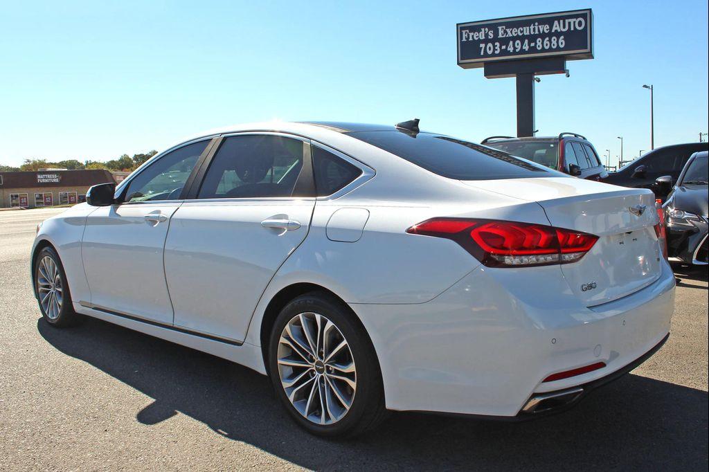 used 2017 Genesis G80 car, priced at $18,997