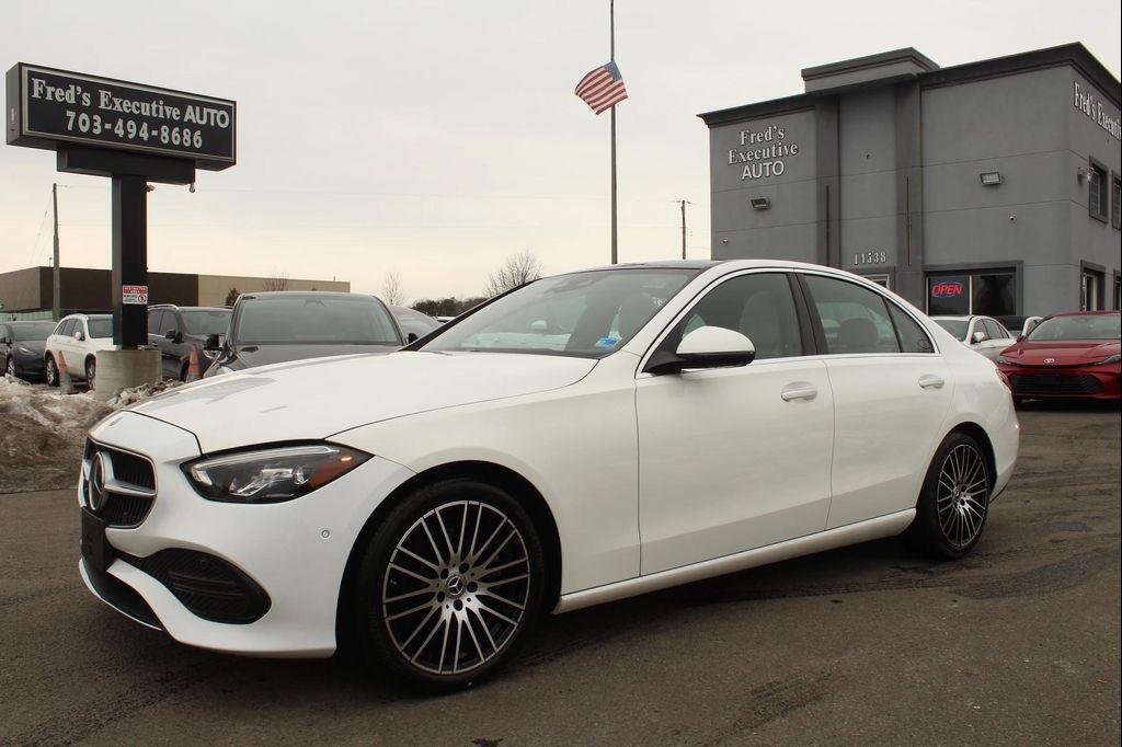 used 2022 Mercedes-Benz C-Class car, priced at $28,997