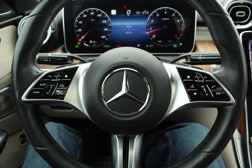 used 2022 Mercedes-Benz C-Class car, priced at $28,997