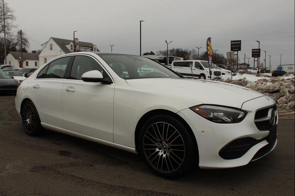used 2022 Mercedes-Benz C-Class car, priced at $28,997