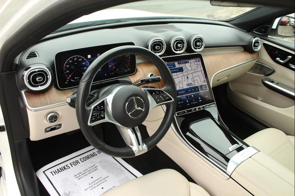 used 2022 Mercedes-Benz C-Class car, priced at $28,997