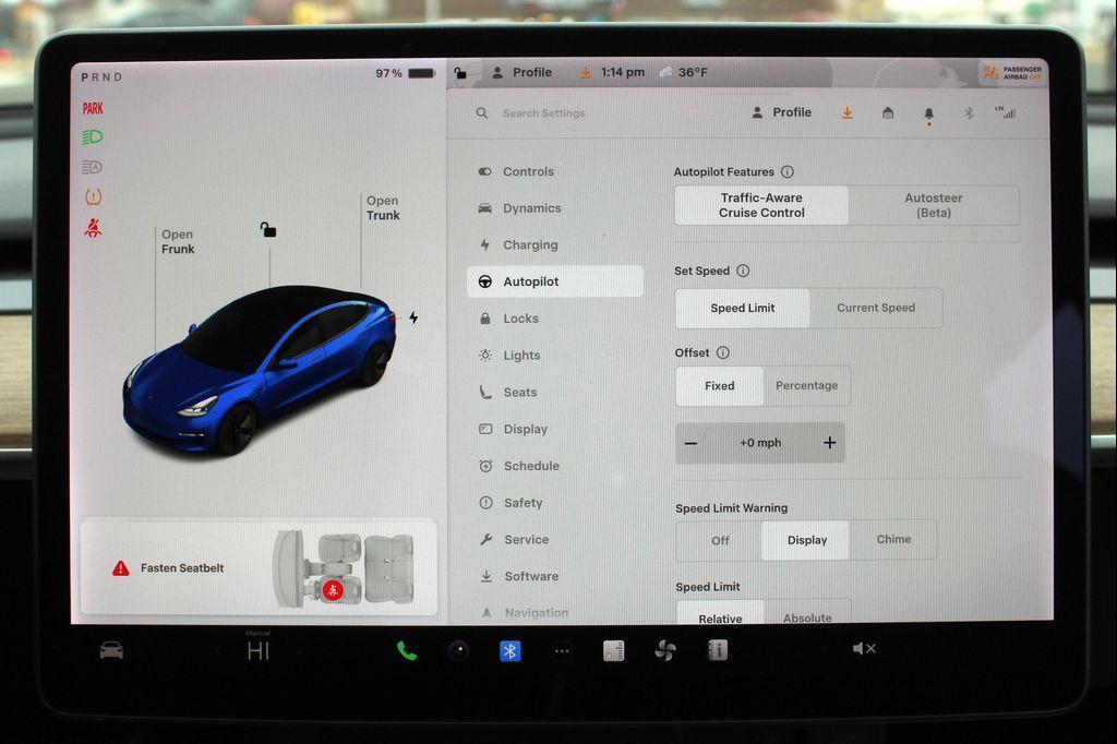 used 2022 Tesla Model 3 car, priced at $23,997