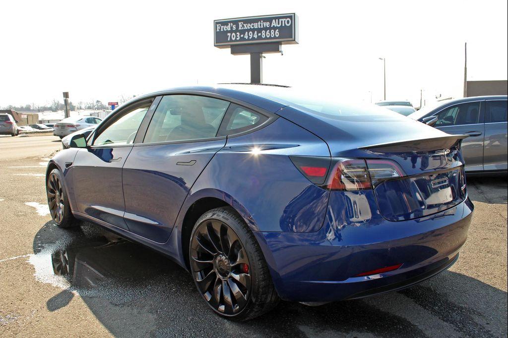 used 2023 Tesla Model 3 car, priced at $31,500