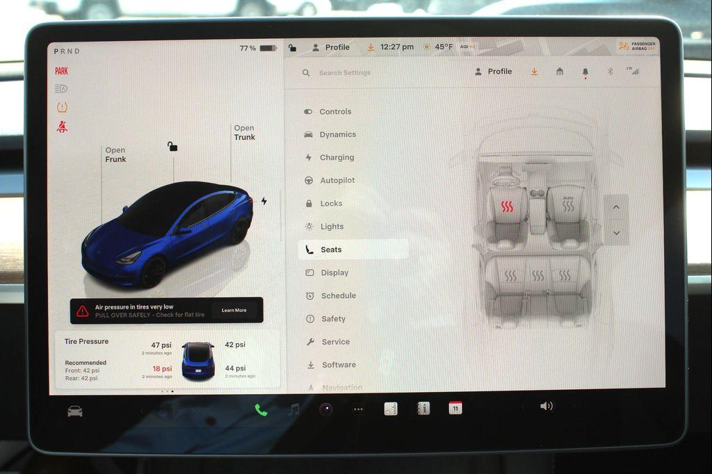used 2023 Tesla Model 3 car, priced at $31,500