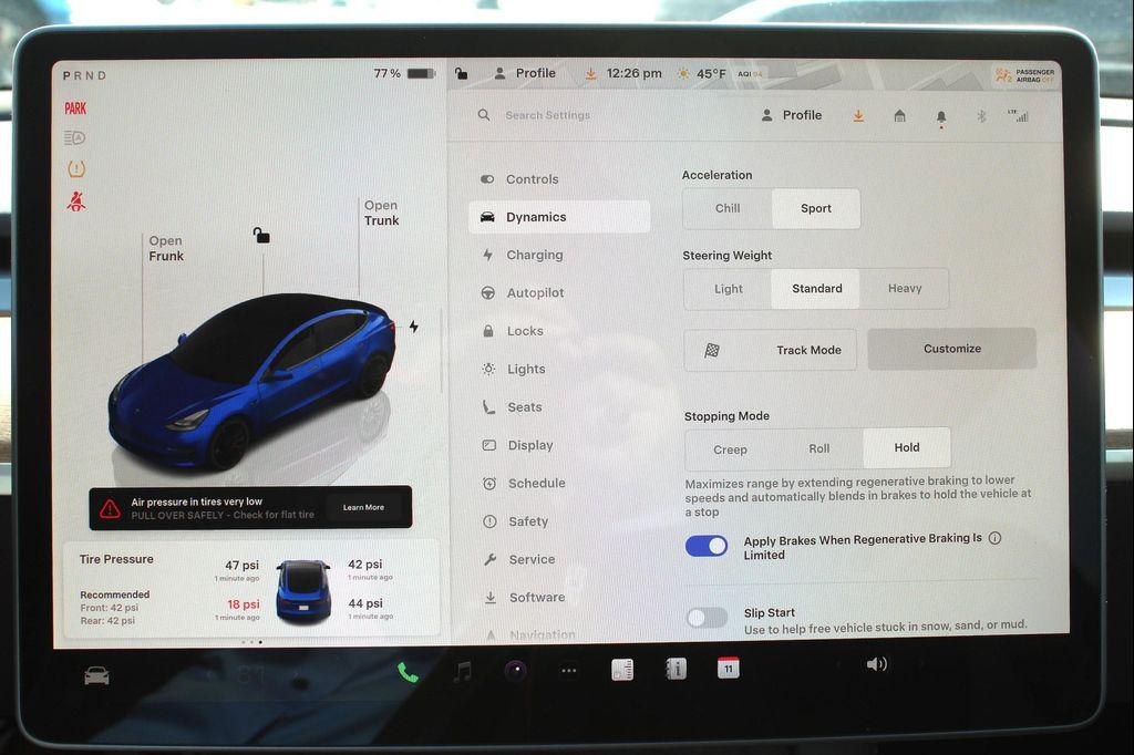 used 2023 Tesla Model 3 car, priced at $31,500