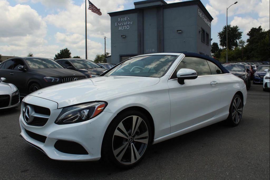 used 2017 Mercedes-Benz C-Class car, priced at $22,800