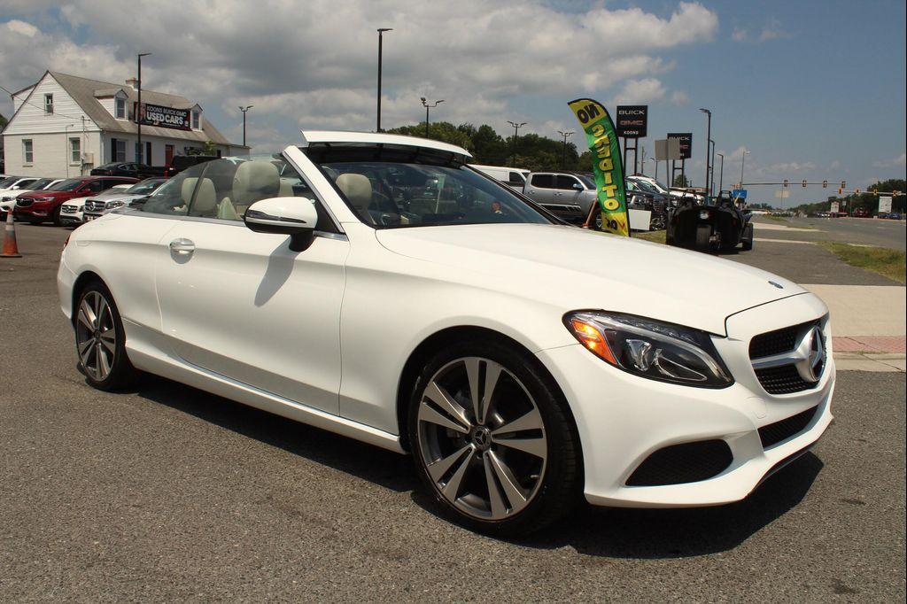 used 2017 Mercedes-Benz C-Class car, priced at $22,800