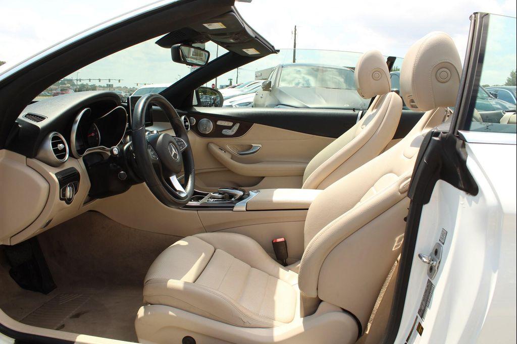 used 2017 Mercedes-Benz C-Class car, priced at $22,800