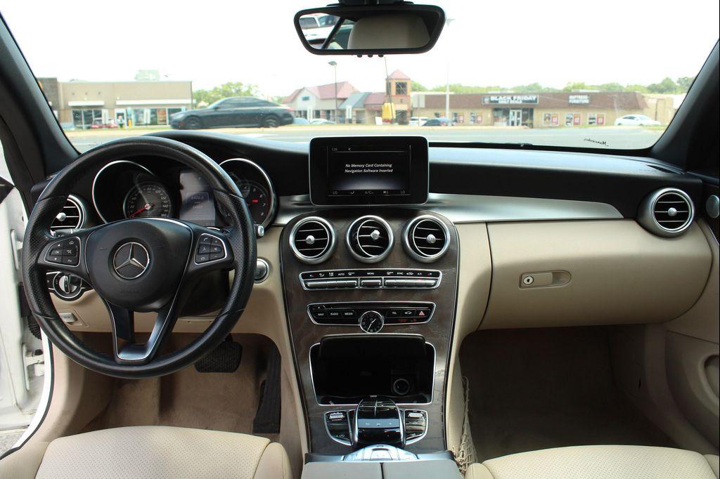 used 2017 Mercedes-Benz C-Class car, priced at $22,800
