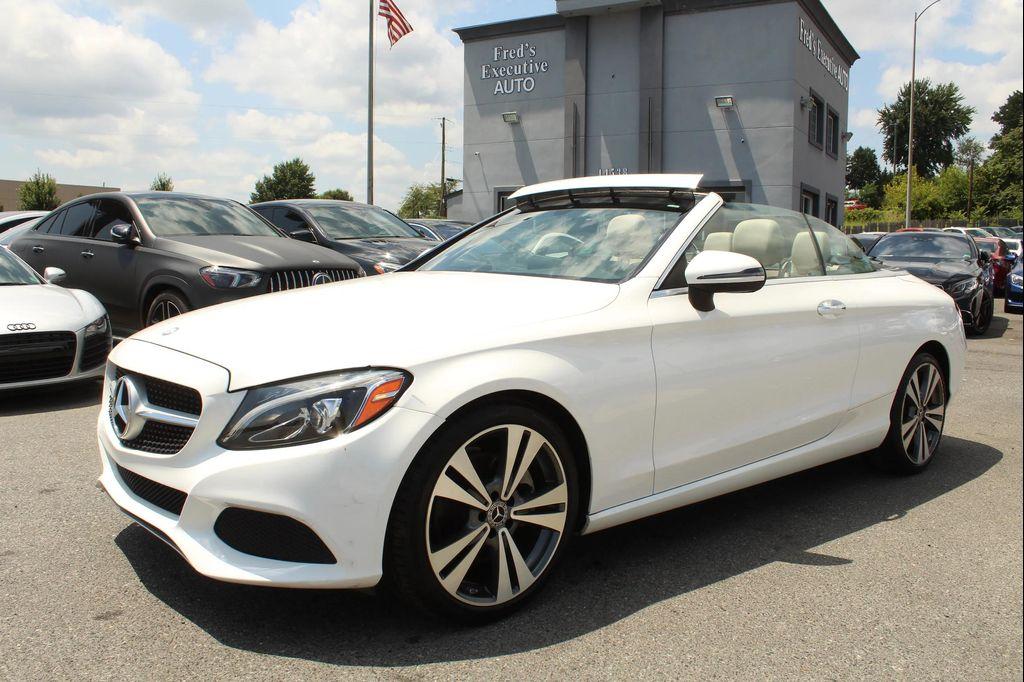 used 2017 Mercedes-Benz C-Class car, priced at $22,800