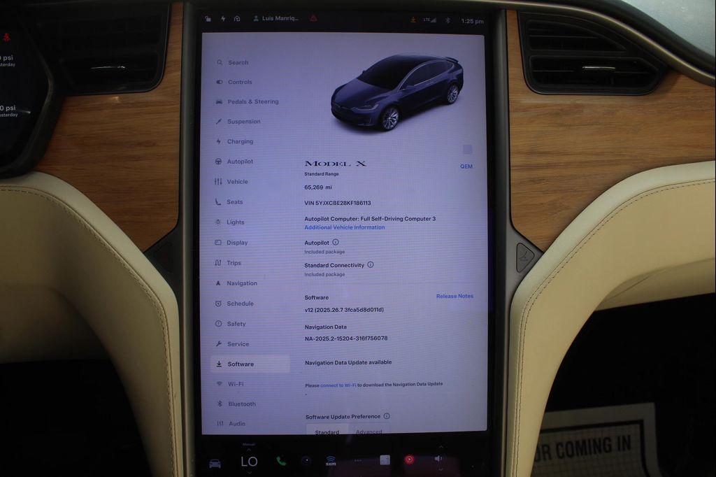used 2019 Tesla Model X car, priced at $28,500