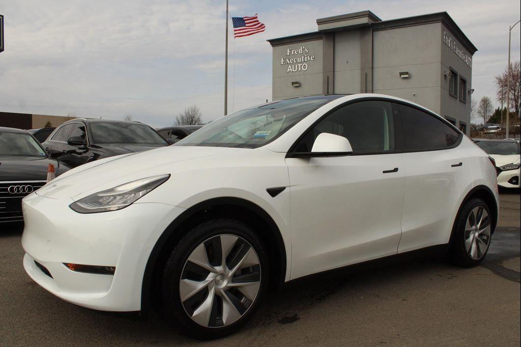 used 2021 Tesla Model Y car, priced at $25,999