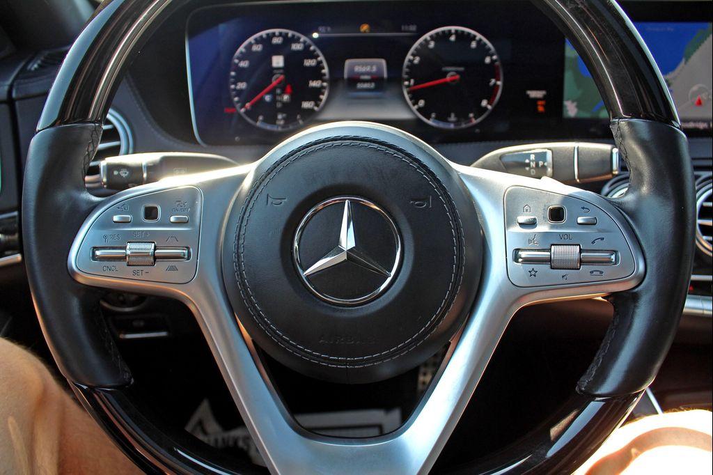 used 2020 Mercedes-Benz S-Class car, priced at $39,997
