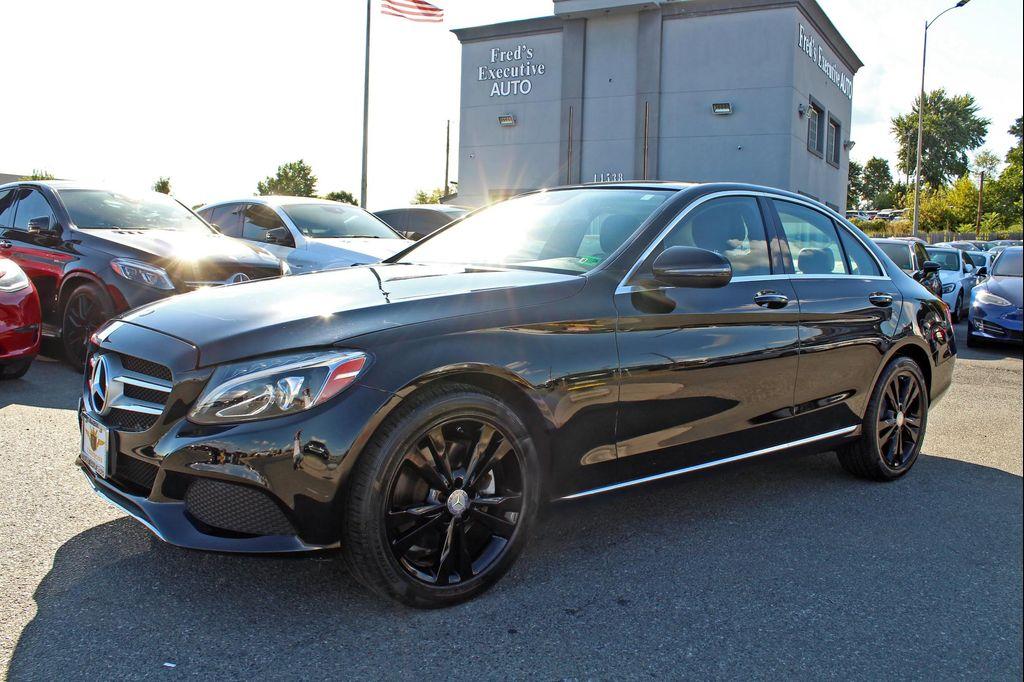 used 2017 Mercedes-Benz C-Class car, priced at $17,500