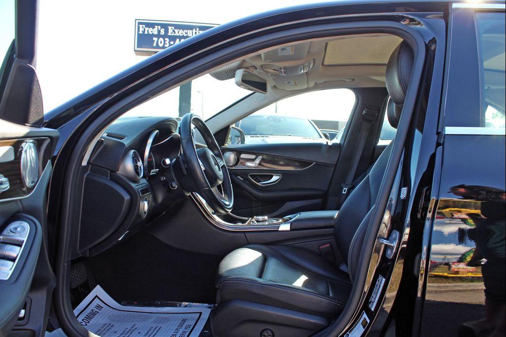 used 2017 Mercedes-Benz C-Class car, priced at $17,500