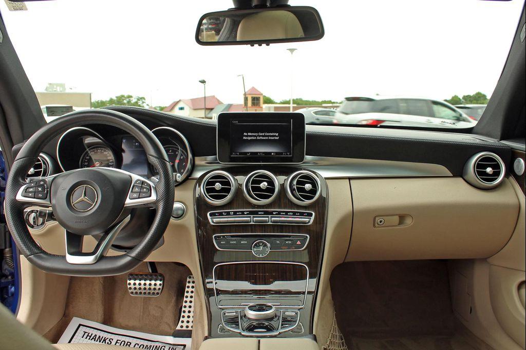 used 2017 Mercedes-Benz C-Class car, priced at $16,997