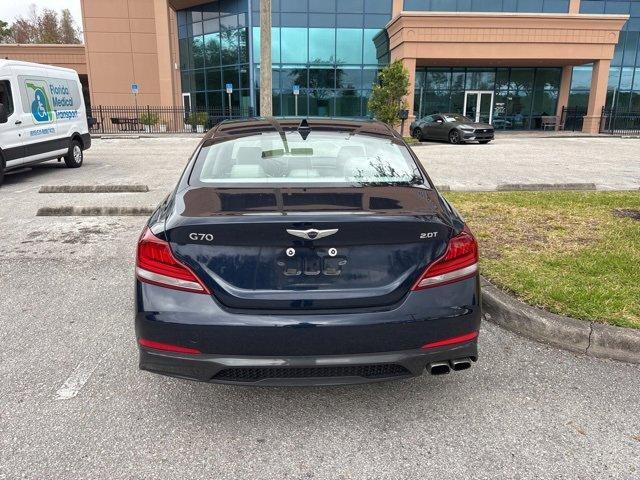 used 2020 Genesis G70 car, priced at $20,999