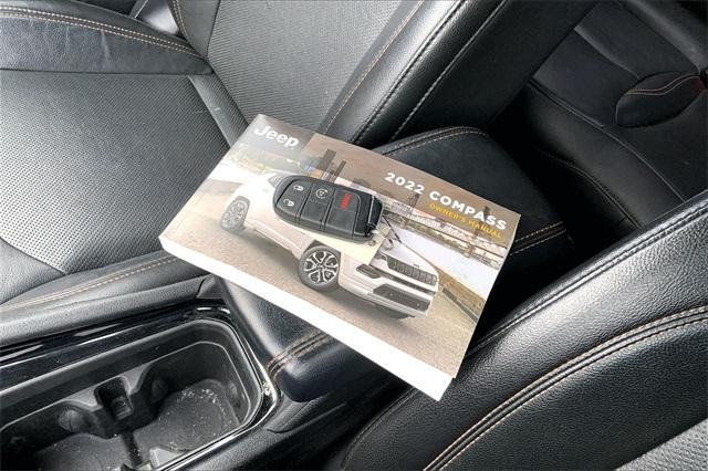 used 2022 Jeep Compass car, priced at $23,134