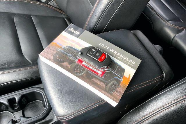 used 2021 Jeep Wrangler Unlimited car, priced at $56,924