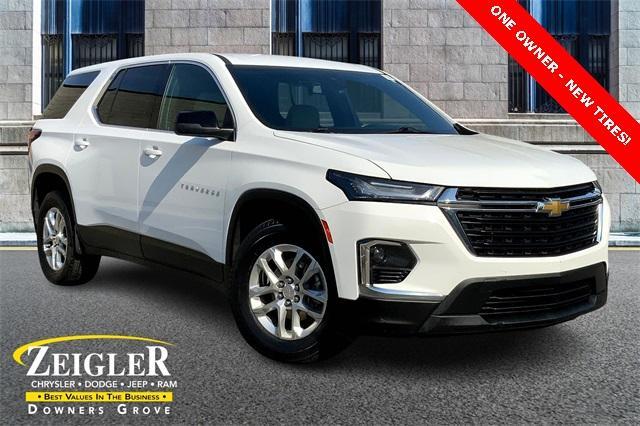 used 2022 Chevrolet Traverse car, priced at $23,450