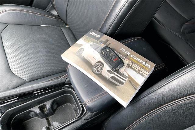 used 2022 Jeep Compass car, priced at $21,441