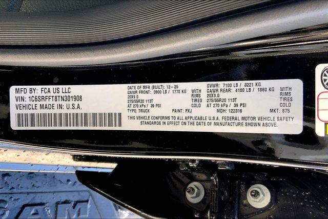 new 2026 Ram 1500 car, priced at $61,494