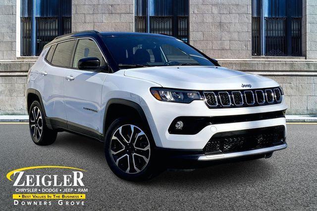 used 2023 Jeep Compass car, priced at $23,075