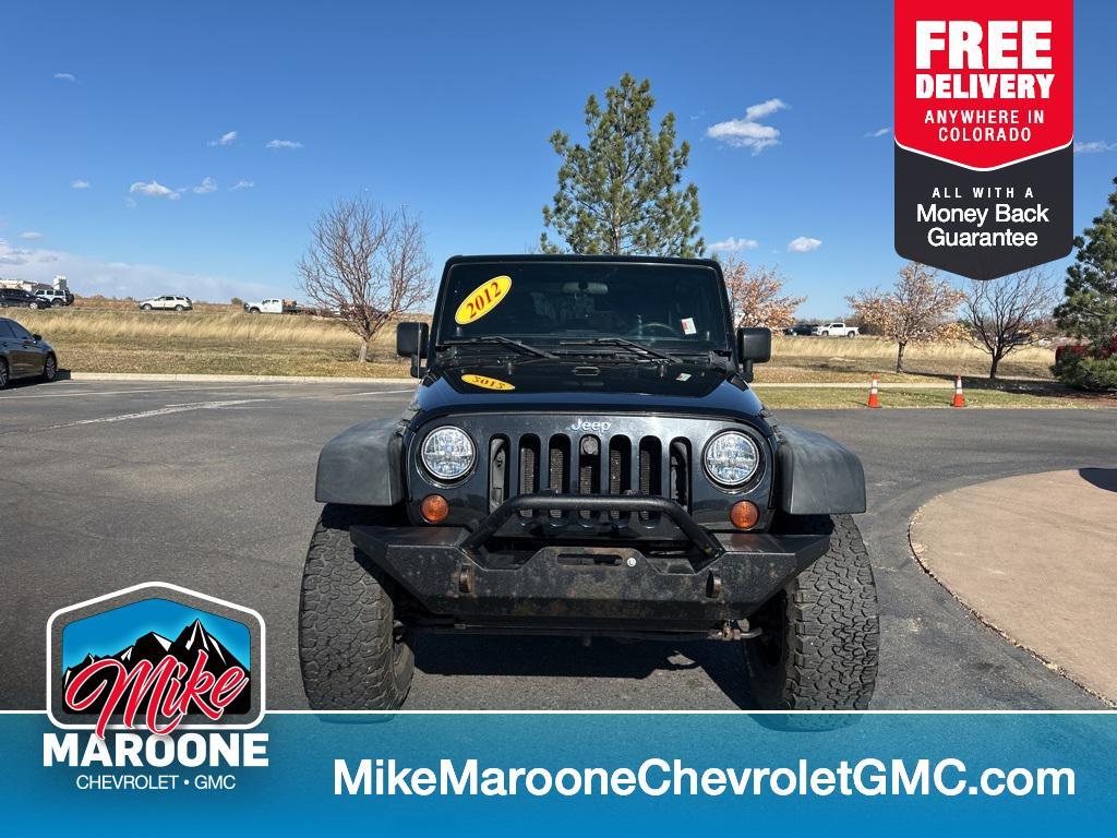 used 2012 Jeep Wrangler car, priced at $13,998