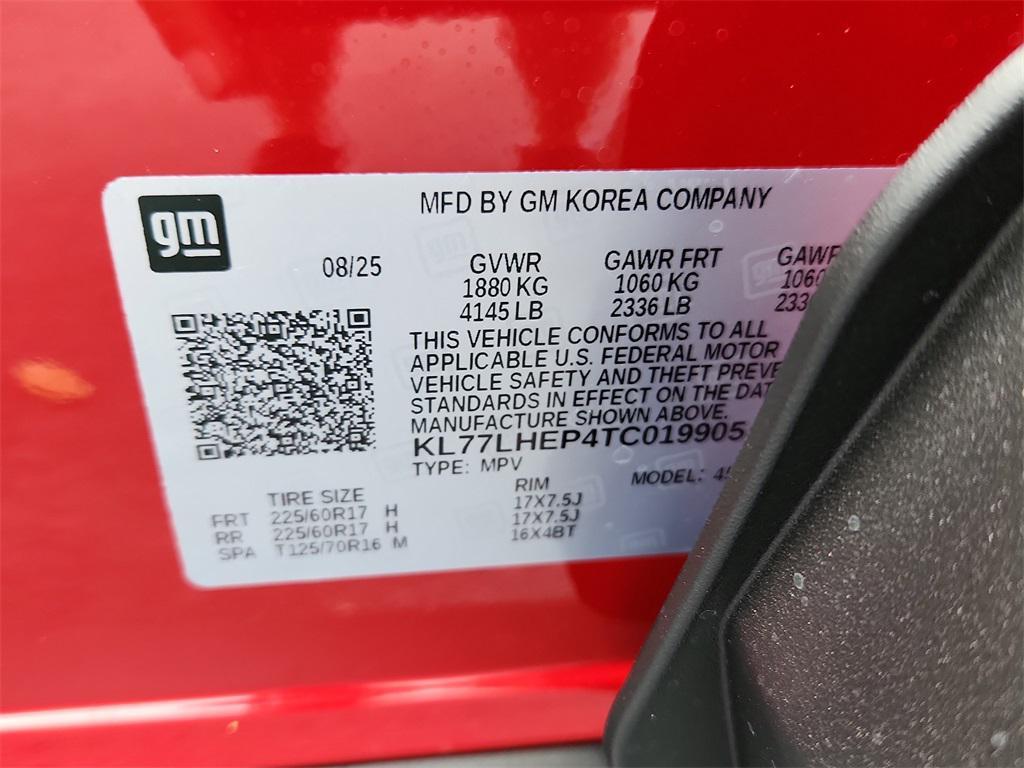 new 2026 Chevrolet Trax car, priced at $26,780