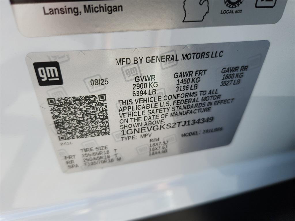 new 2026 Chevrolet Traverse car, priced at $46,415