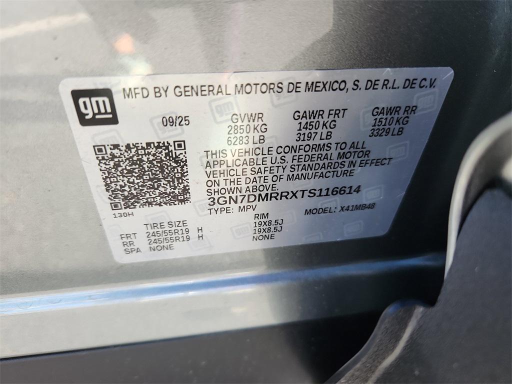 new 2026 Chevrolet Equinox EV car, priced at $38,295