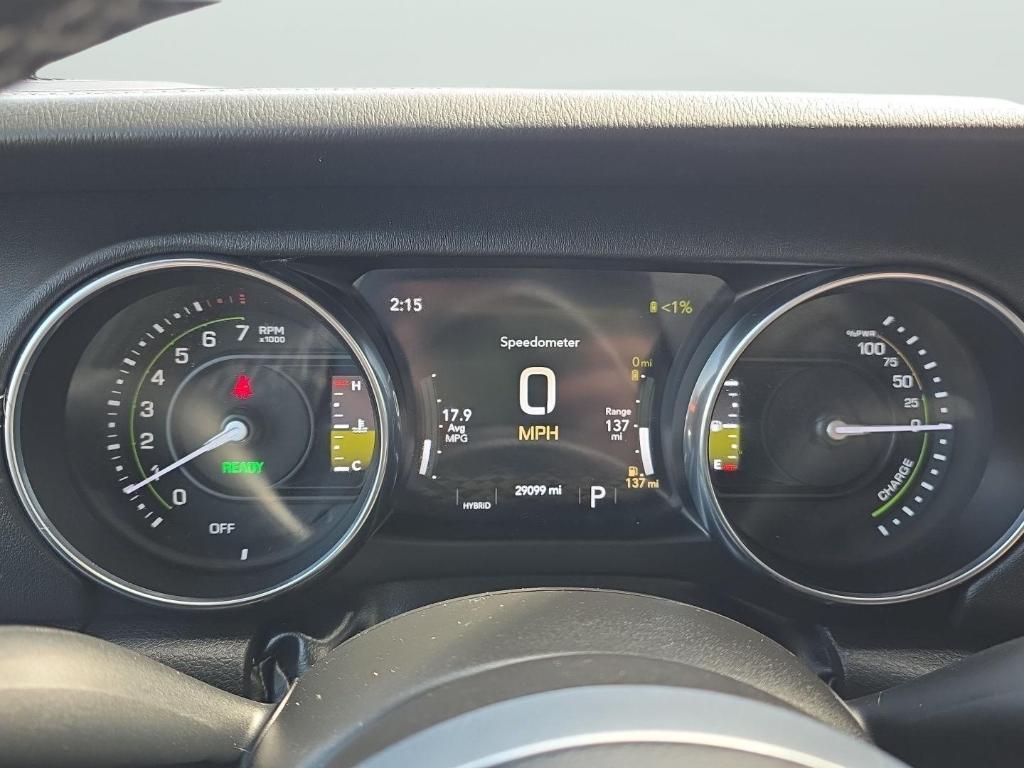 used 2023 Jeep Wrangler 4xe car, priced at $33,000