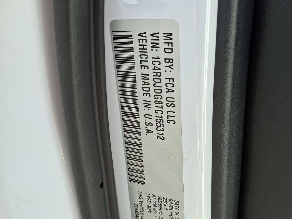 new 2026 Dodge Durango car, priced at $47,985