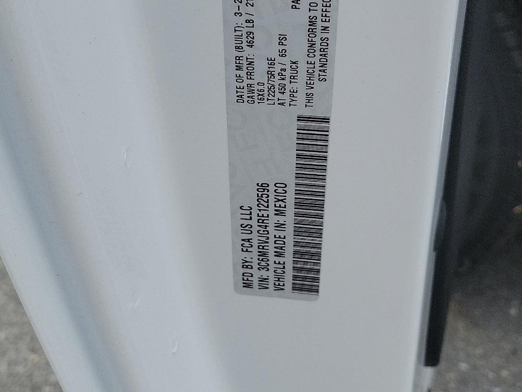 new 2024 Ram ProMaster 3500 car, priced at $49,587