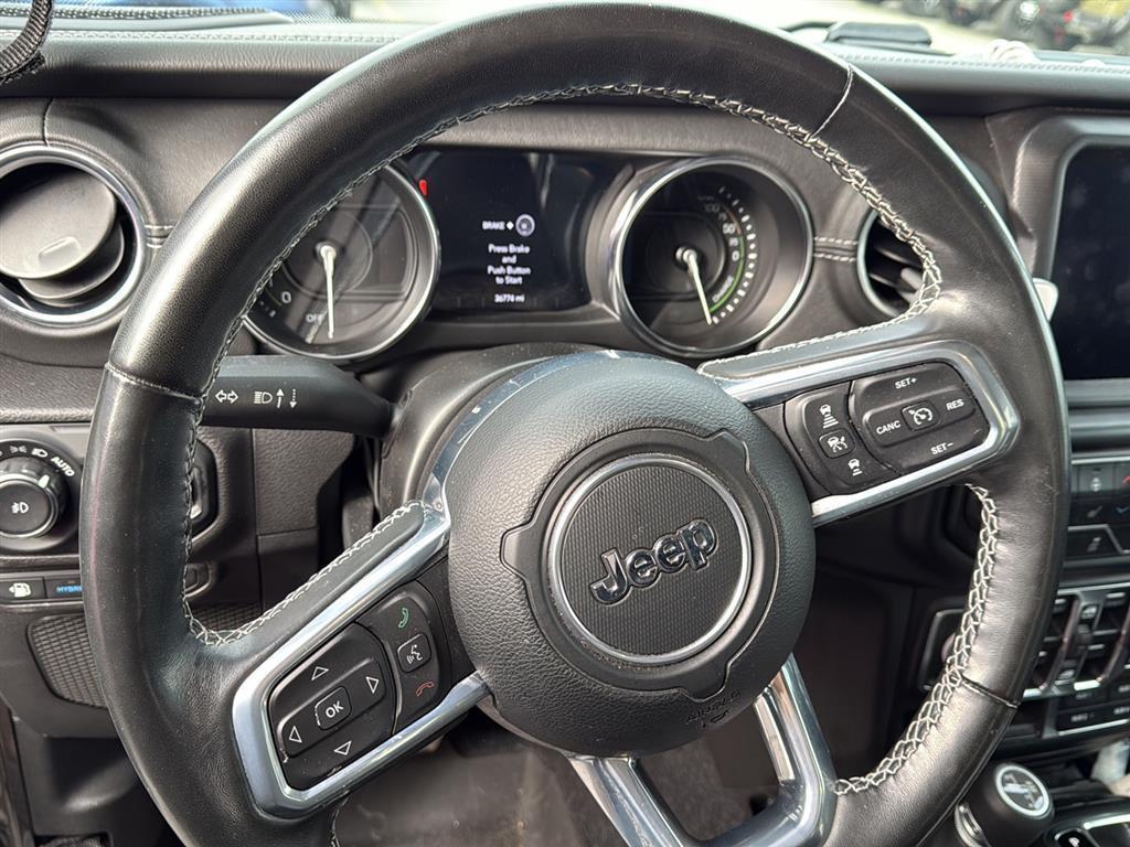 used 2022 Jeep Wrangler Unlimited 4xe car, priced at $30,480