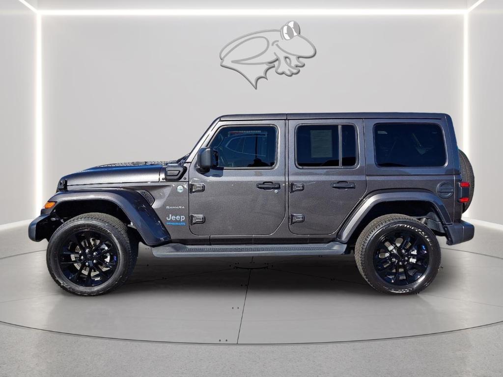 used 2022 Jeep Wrangler Unlimited 4xe car, priced at $27,500