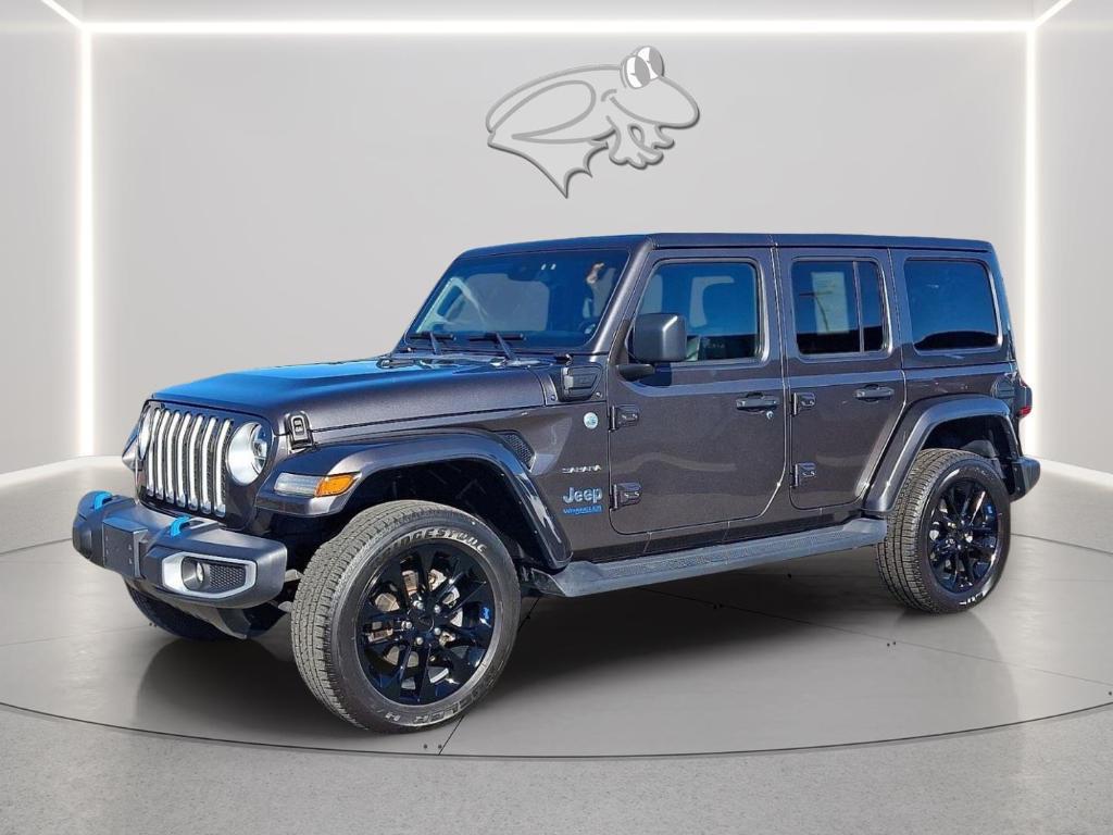 used 2022 Jeep Wrangler Unlimited 4xe car, priced at $27,500