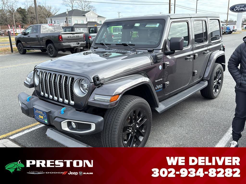 used 2022 Jeep Wrangler Unlimited 4xe car, priced at $30,480