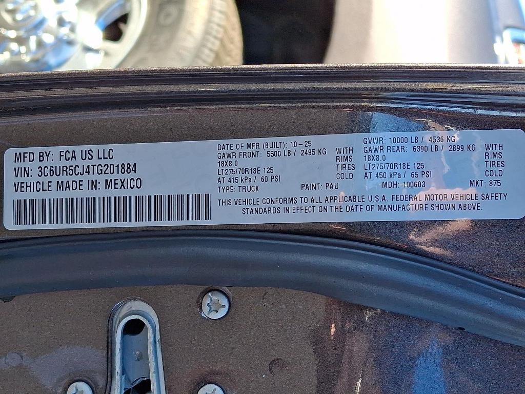 new 2026 Ram 2500 car, priced at $56,805