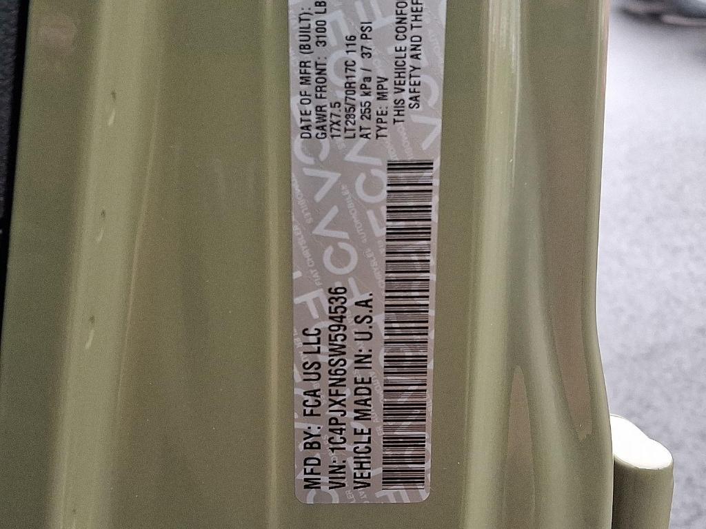 new 2025 Jeep Wrangler car, priced at $52,685