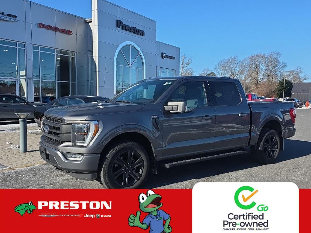 used 2021 Ford F-150 car, priced at $41,500