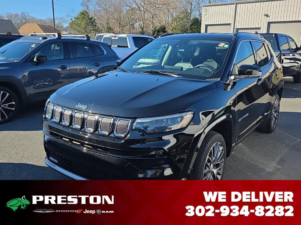 used 2022 Jeep Compass car, priced at $22,590