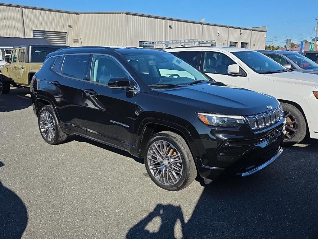 used 2022 Jeep Compass car, priced at $22,590