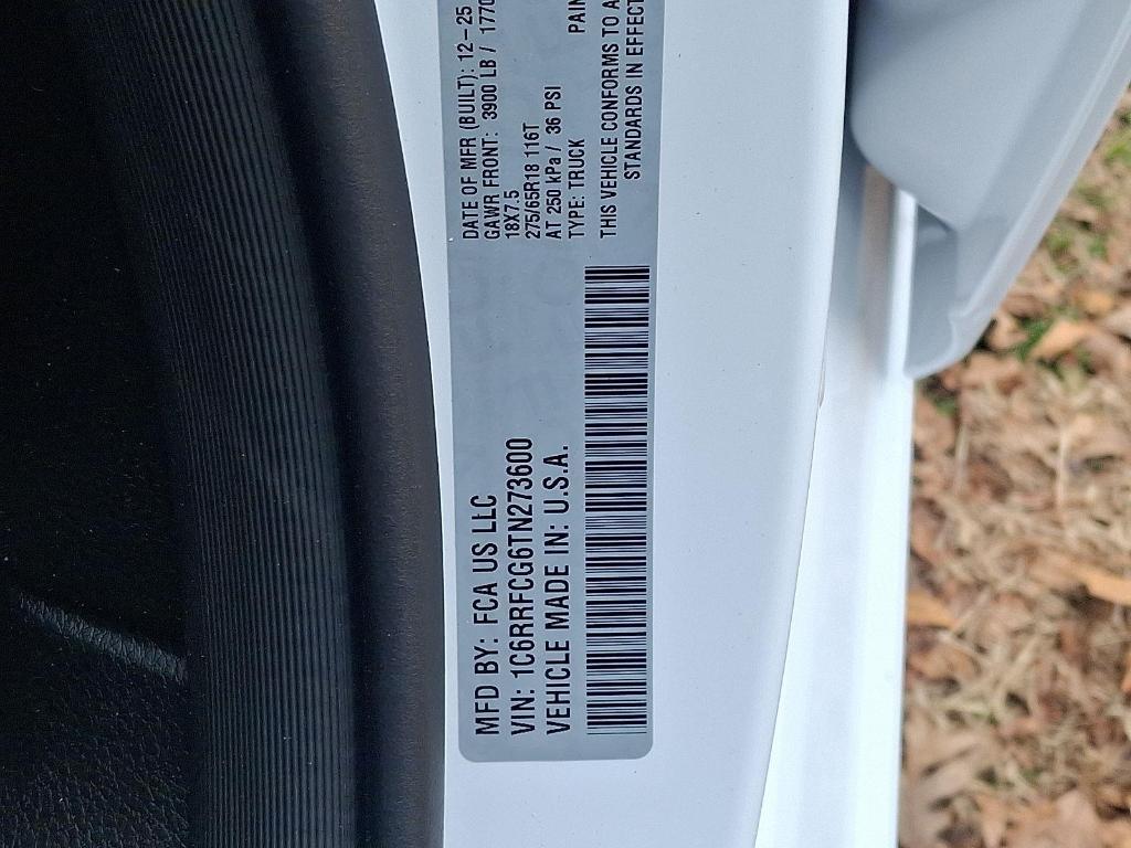 new 2026 Ram 1500 car, priced at $42,950