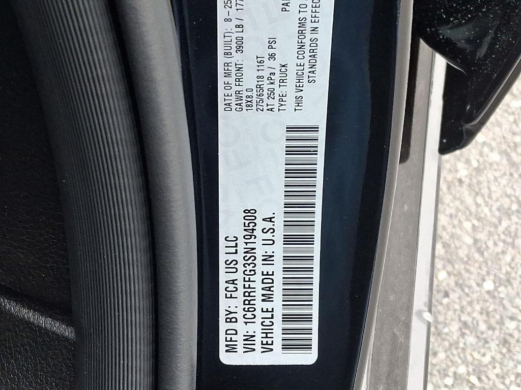 new 2025 Ram 1500 car, priced at $43,908