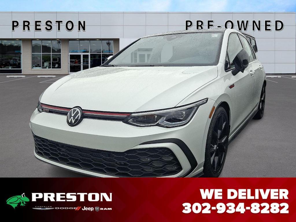 used 2024 Volkswagen Golf GTI car, priced at $30,890