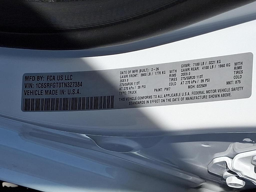 new 2026 Ram 1500 car, priced at $51,209