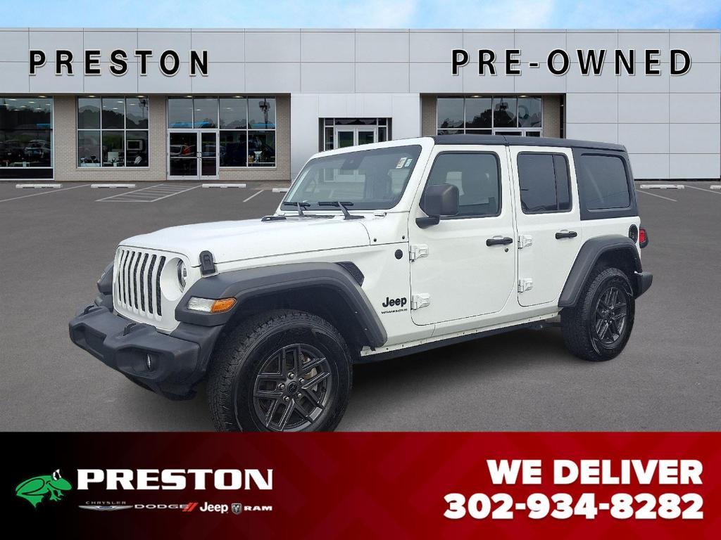 used 2024 Jeep Wrangler car, priced at $29,780